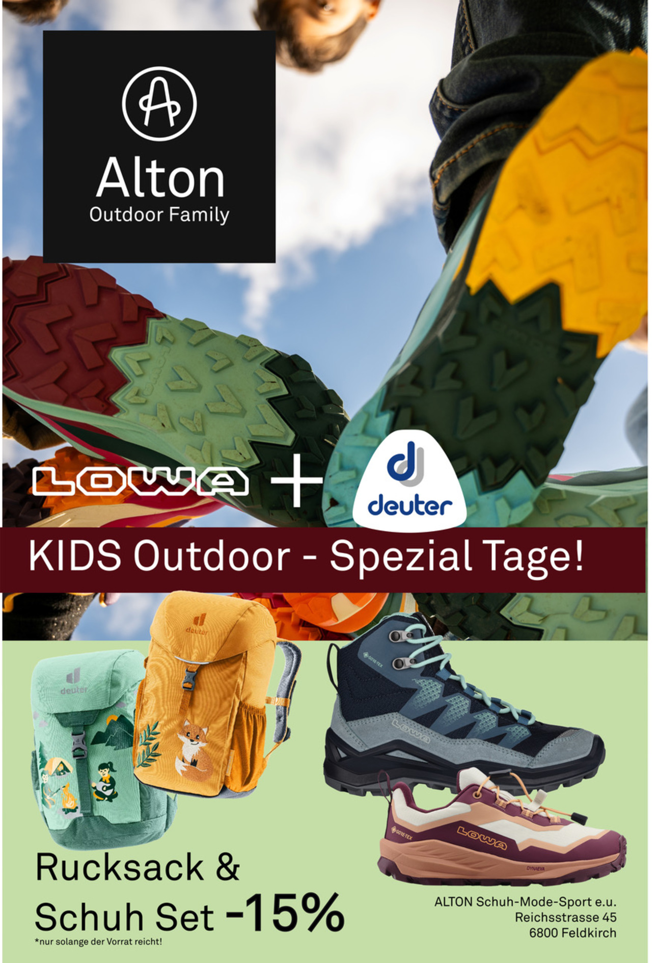 Kids deal flyer